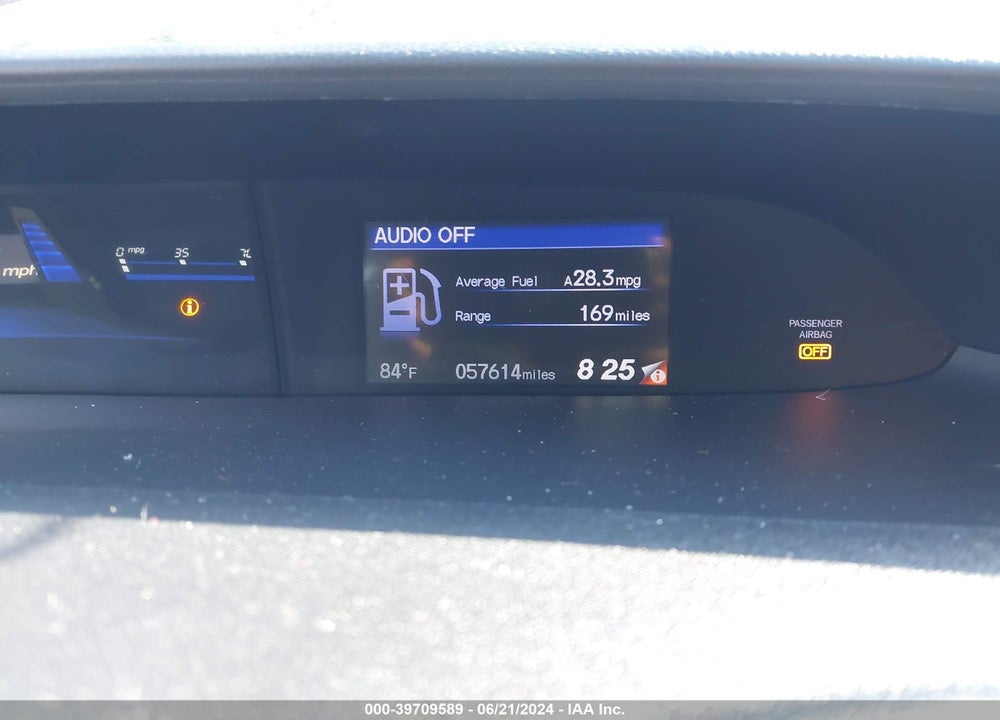 2015 HONDA CIVIC LX VIN: 19XFB2F53FE059885