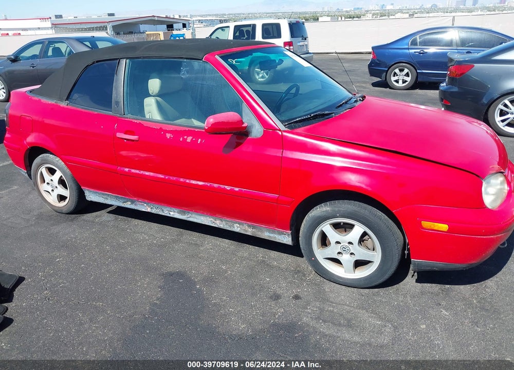 1999 VOLKSWAGEN CABRIO GLS VIN: 3VWDB61E1XM812565