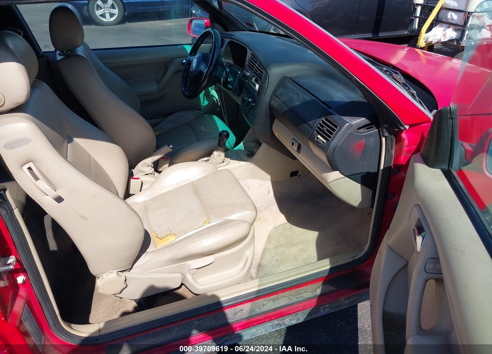 1999 VOLKSWAGEN CABRIO GLS VIN: 3VWDB61E1XM812565