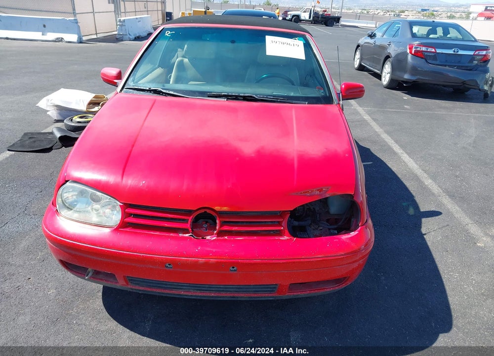 1999 VOLKSWAGEN CABRIO GLS VIN: 3VWDB61E1XM812565