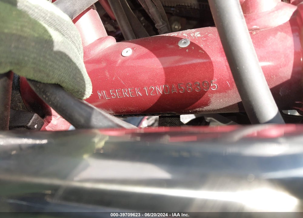 2022 KAWASAKI ER650 K VIN: ML5EREK12NDA58395