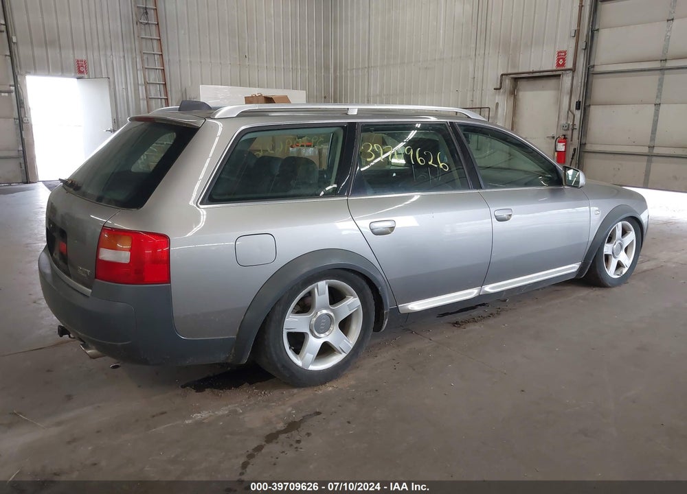 2004 AUDI ALLROAD 2.7T VIN: WA1YD64B44N058881