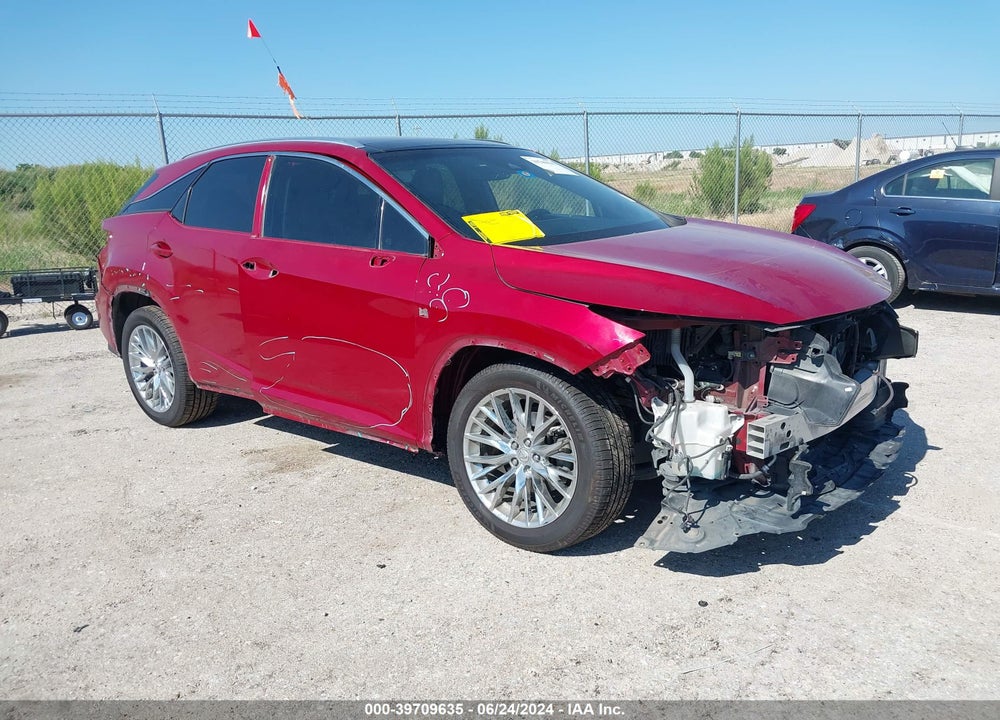 2016 LEXUS RX 350 F-SPORT VIN: 2T2BZMCA4GC031497