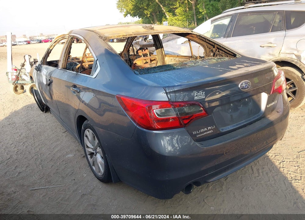 2016 SUBARU LEGACY 2.5I PREMIUM VIN: 4S3BNBC62G3038070