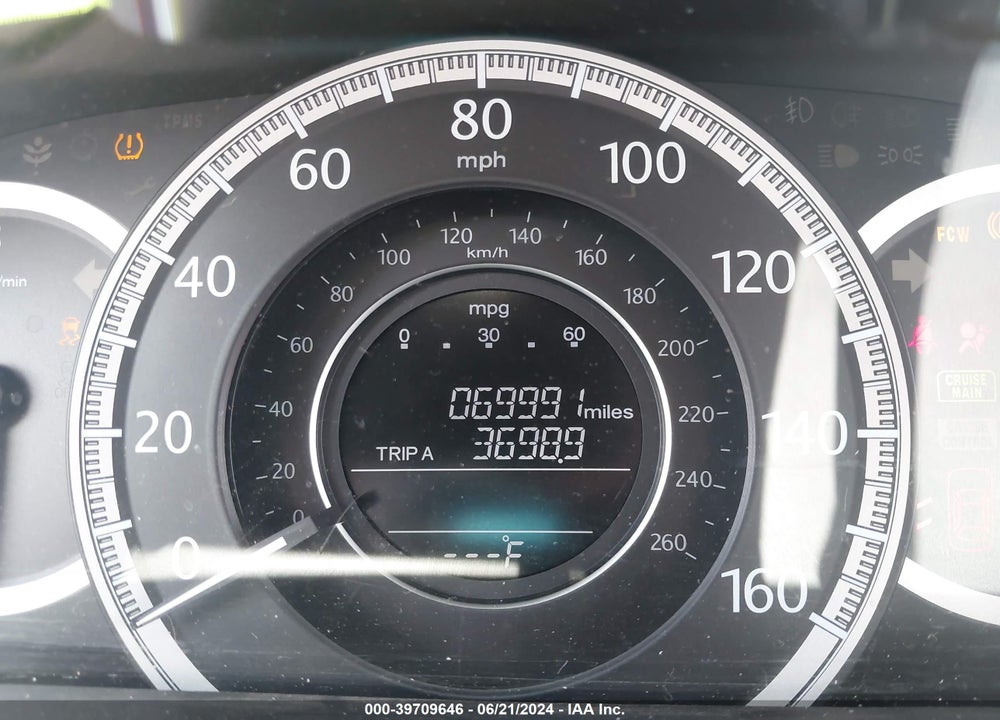 2014 HONDA ACCORD EX-L VIN: 1HGCR2F89EA246320