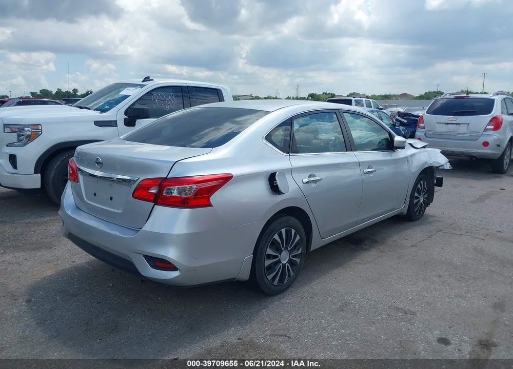 2016 NISSAN SENTRA S VIN: 3N1AB7AP3GY260513