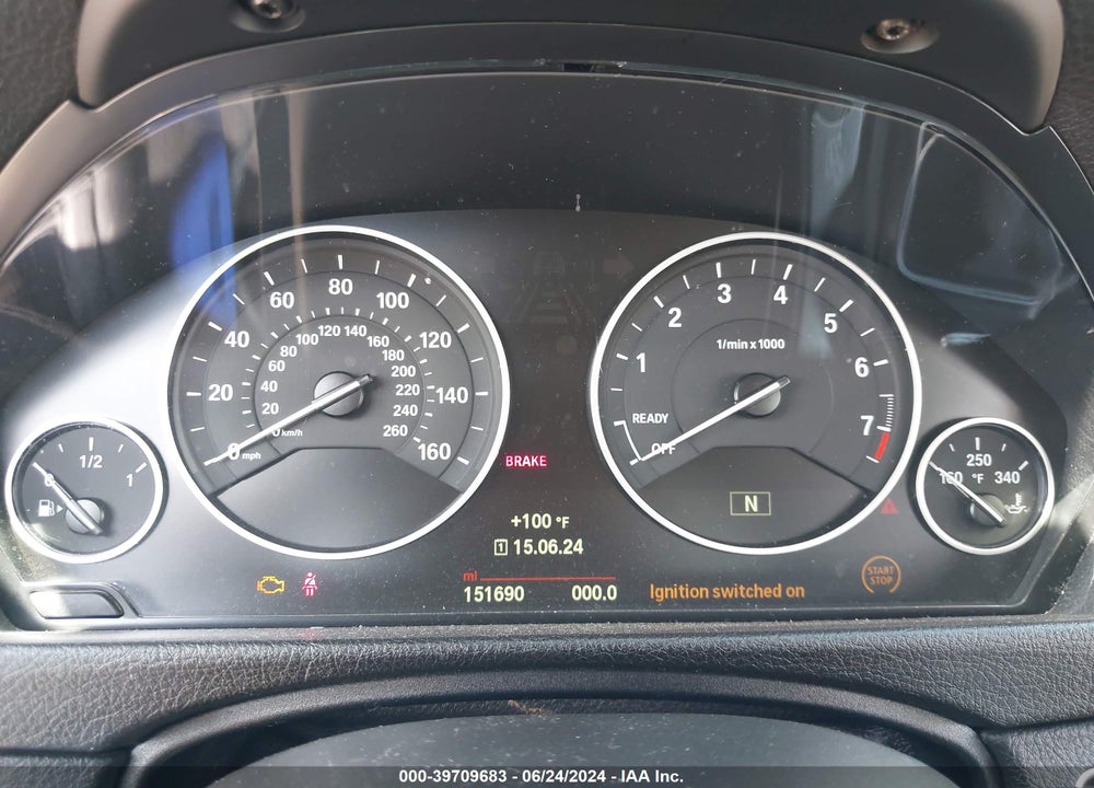 2015 BMW 328I VIN: WBA3C1C57FK121863