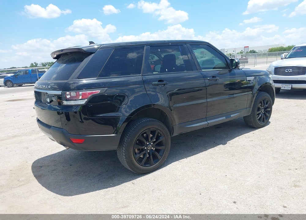 2016 LAND ROVER RANGE ROVER SPORT 3.0L V6 TURBOCHARGED DIESEL HSE TD6 VIN: SALWR2KF8GA650530