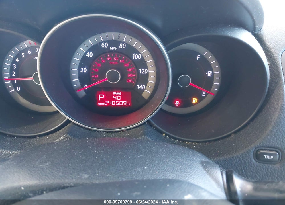 2012 KIA FORTE EX VIN: KNAFU4A25C5629330
