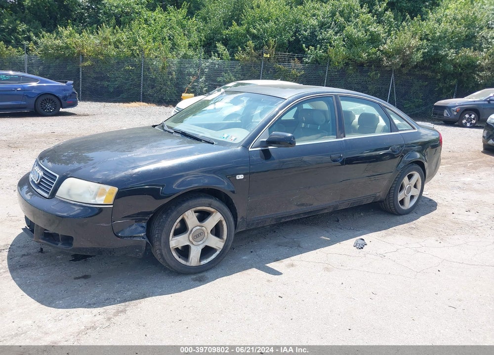 2002 AUDI A6 2.7T VIN: WAULD64B72N066340