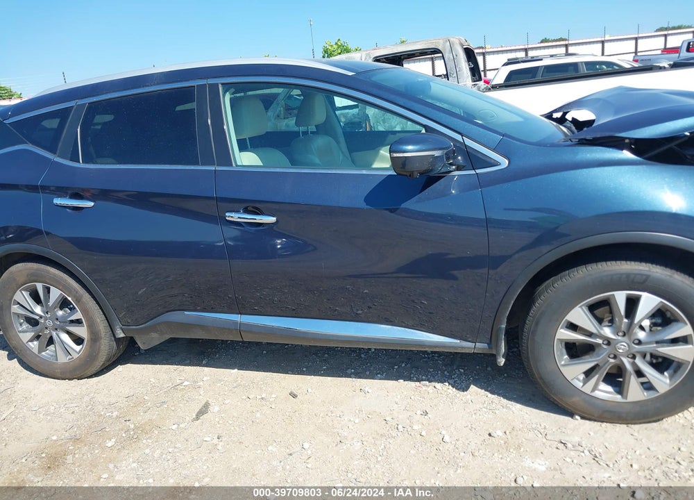 2015 NISSAN MURANO SL VIN: 5N1AZ2MG6FN281452