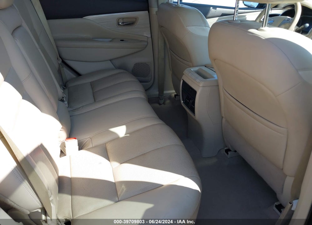 2015 NISSAN MURANO SL VIN: 5N1AZ2MG6FN281452