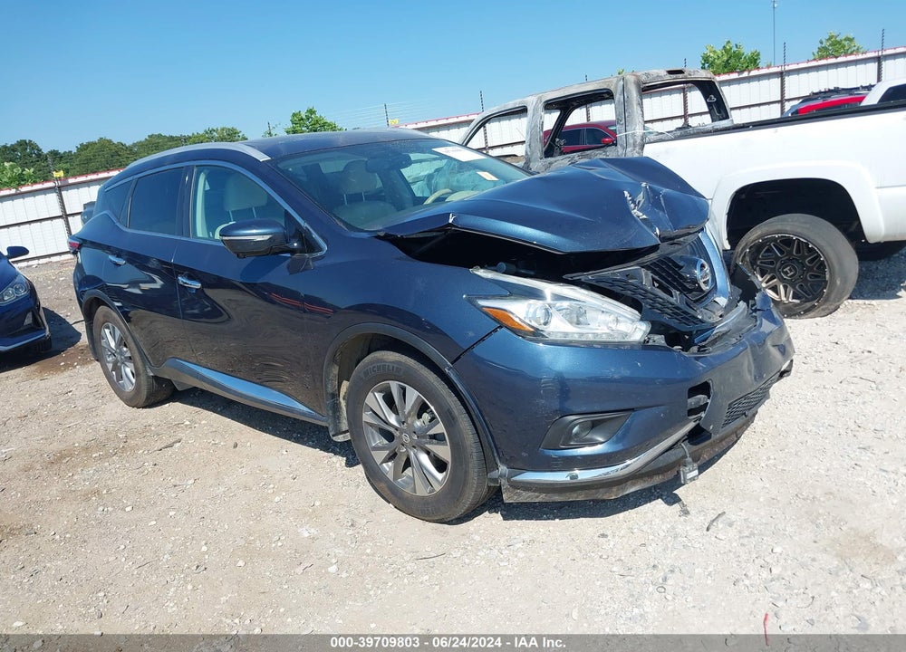 2015 NISSAN MURANO SL VIN: 5N1AZ2MG6FN281452