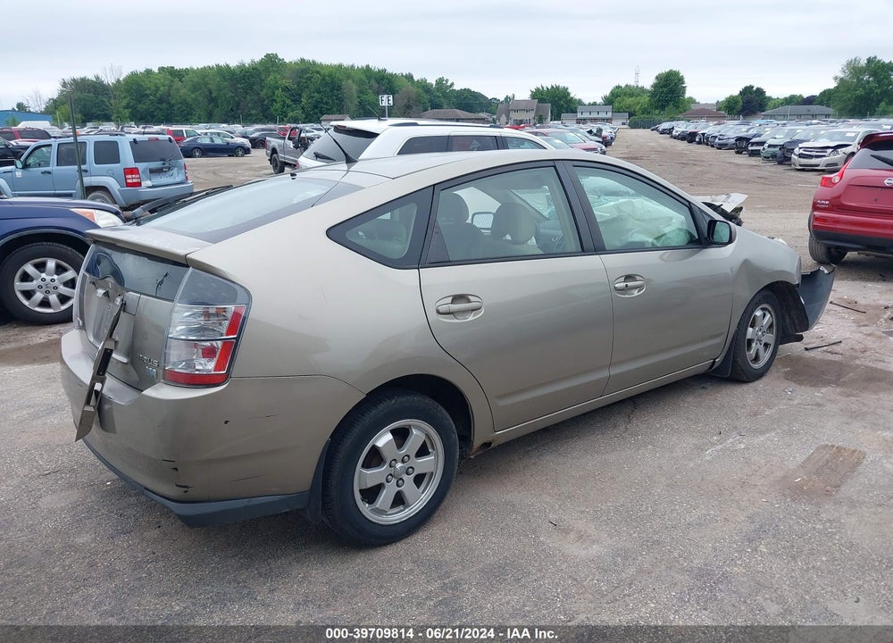 2005 TOYOTA PRIUS VIN: JTDKB20UX53076929