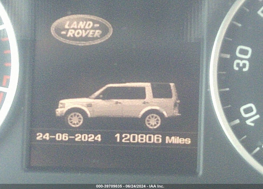 2012 LAND ROVER LR4 VIN: SALAG2D44CA634685