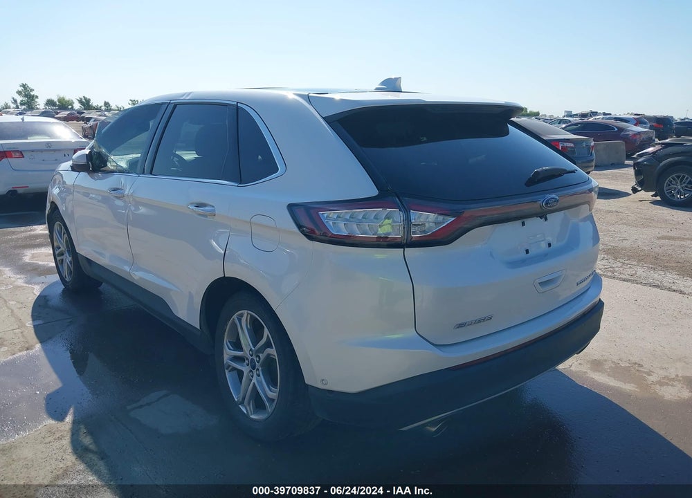 2015 FORD EDGE TITANIUM VIN: 2FMPK3K88FBB73085