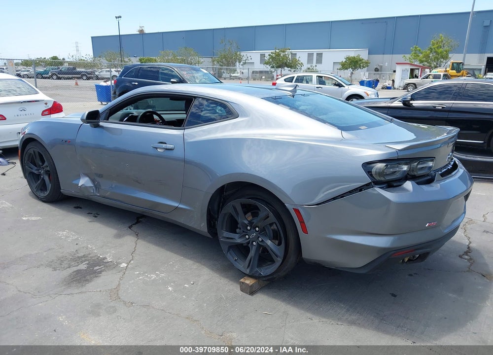 2022 CHEVROLET CAMARO RWD LT1 VIN: 1G1FF1R79N0111600