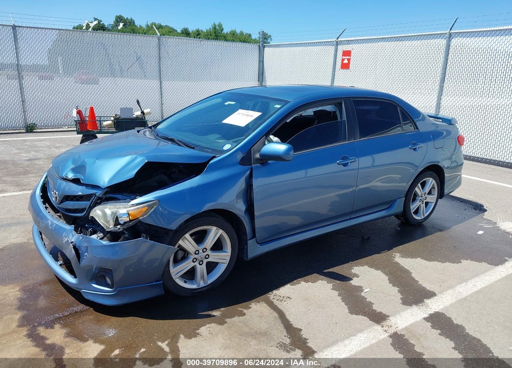 2013 TOYOTA COROLLA S VIN: 5YFBU4EE5DP207309