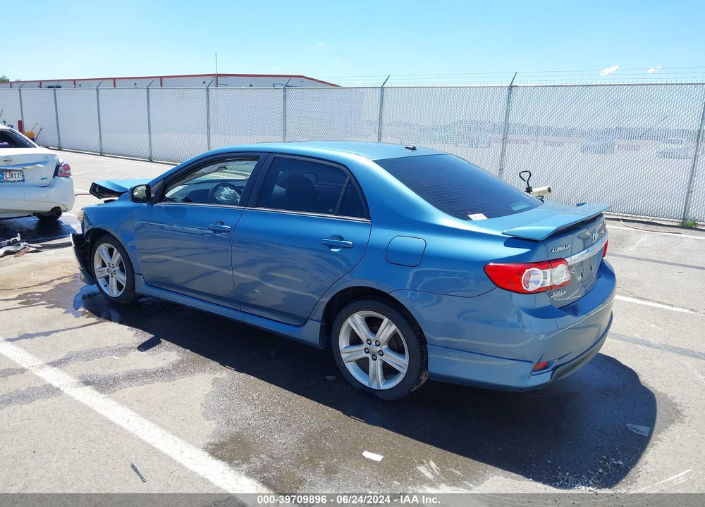 2013 TOYOTA COROLLA S VIN: 5YFBU4EE5DP207309