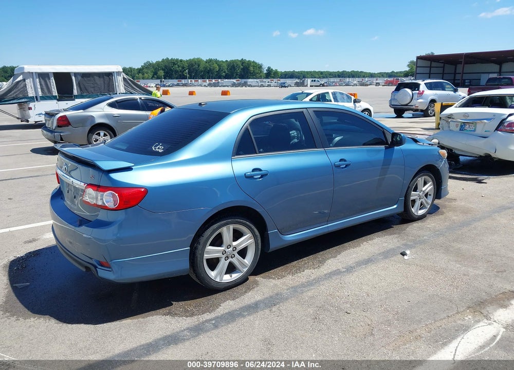 2013 TOYOTA COROLLA S VIN: 5YFBU4EE5DP207309
