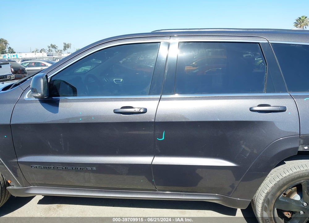 2015 JEEP GRAND CHEROKEE HIGH ALTITUDE VIN: 1C4RJECGXFC137643