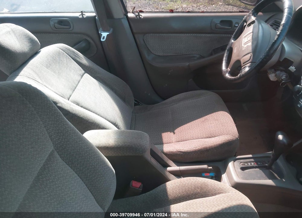 2000 HONDA CIVIC LX VIN: 1HGEJ6673YL018093