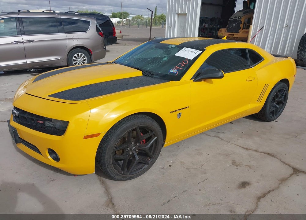 2012 CHEVROLET CAMARO 1LT VIN: 2G1FB1E39C9203601
