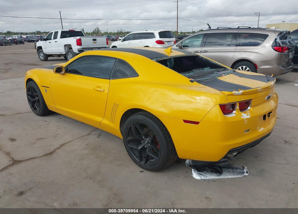 2012 CHEVROLET CAMARO 1LT VIN: 2G1FB1E39C9203601