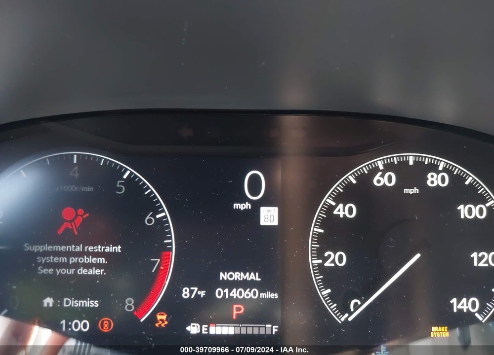 2024 HONDA HR-V 2WD EX-L/2WD EX-L W/O BSI VIN: 3CZRZ1H78RM718114