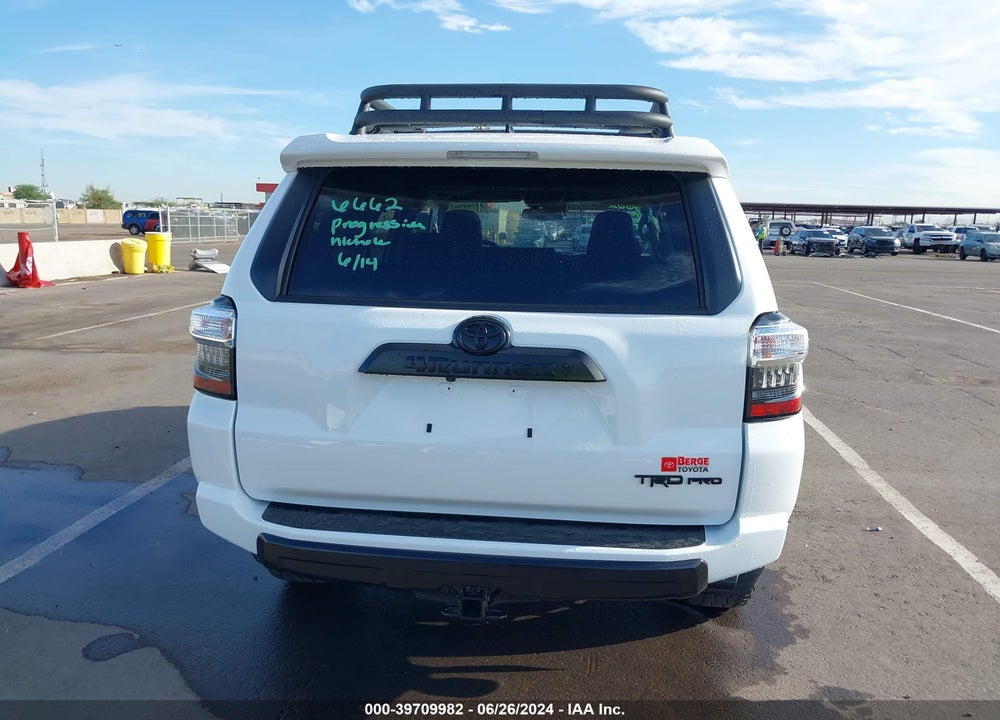 2024 TOYOTA 4RUNNER TRD PRO VIN: JTELU5JR0R6252901