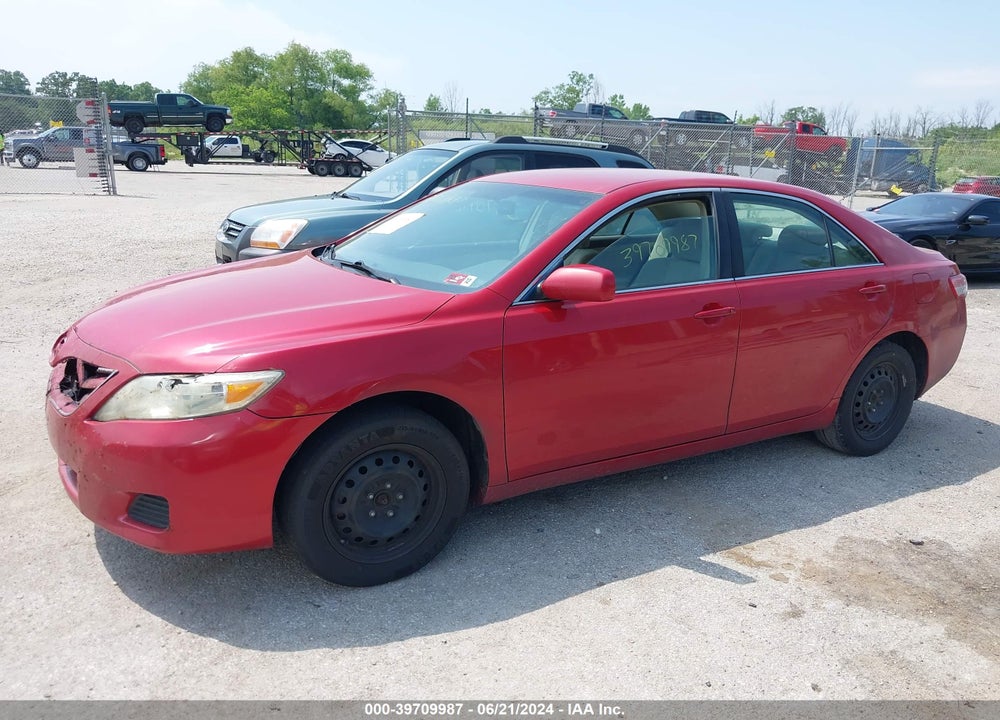2010 TOYOTA CAMRY LE VIN: 4T1BF3EK4AU046259