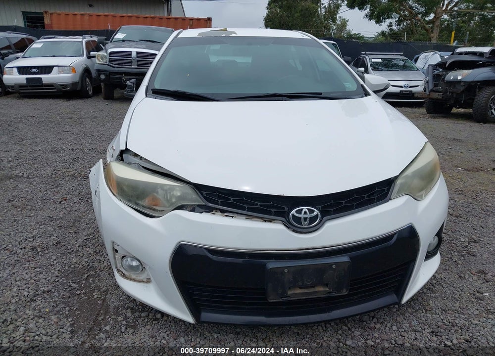 2014 TOYOTA COROLLA L/LE/LE PLUS/LE PREMIUM/S/S PLUS/S PREMIUM VIN: 5YFBURHE3EP120678