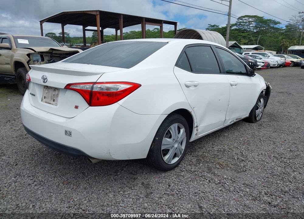 2014 TOYOTA COROLLA L/LE/LE PLUS/LE PREMIUM/S/S PLUS/S PREMIUM VIN: 5YFBURHE3EP120678