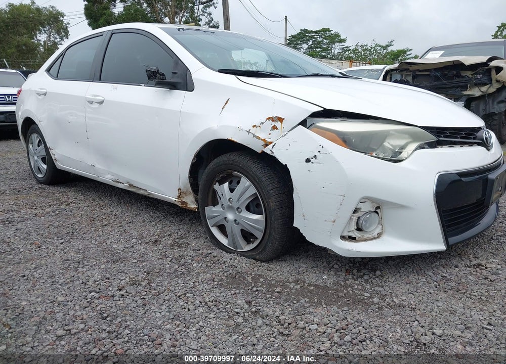 2014 TOYOTA COROLLA L/LE/LE PLUS/LE PREMIUM/S/S PLUS/S PREMIUM VIN: 5YFBURHE3EP120678
