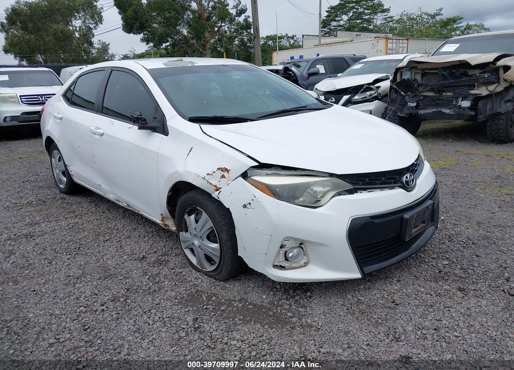 2014 TOYOTA COROLLA L/LE/LE PLUS/LE PREMIUM/S/S PLUS/S PREMIUM VIN: 5YFBURHE3EP120678