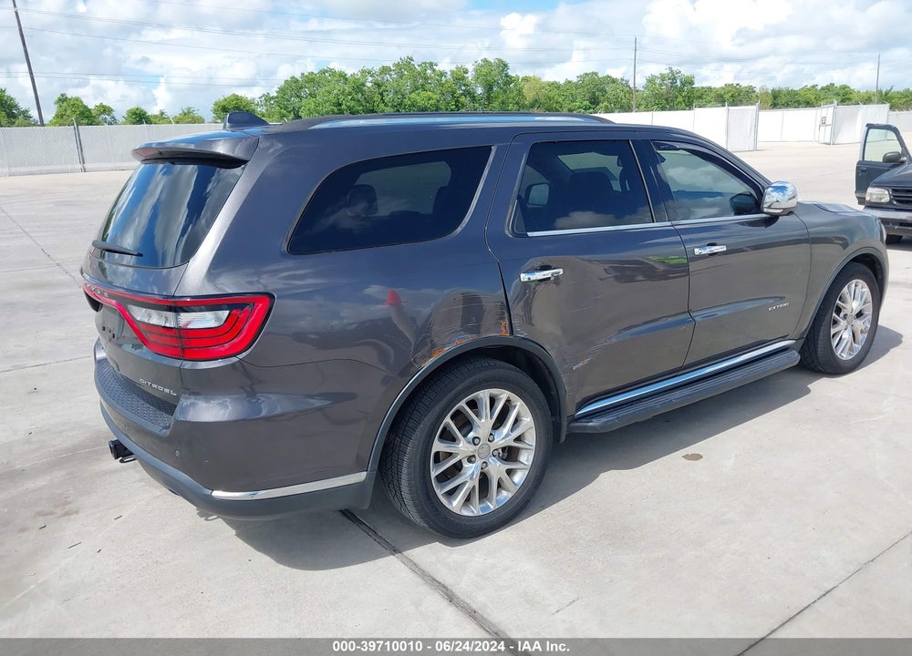 2015 DODGE DURANGO CITADEL VIN: 1C4RDHEG7FC904385