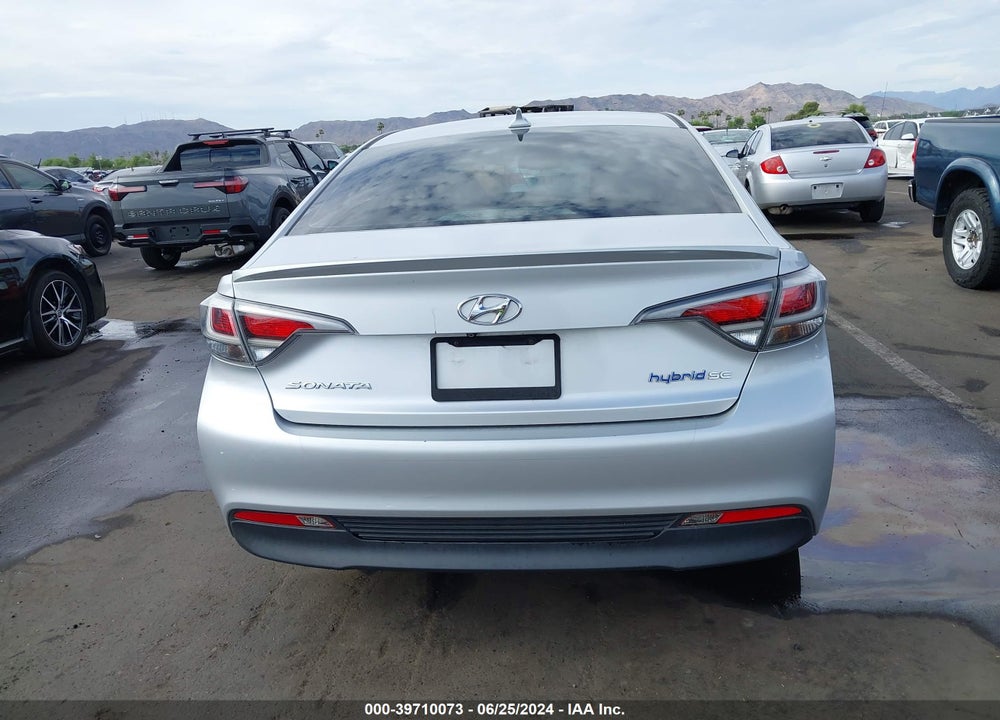 2016 HYUNDAI SONATA HYBRID SE VIN: KMHE24L16GA014478