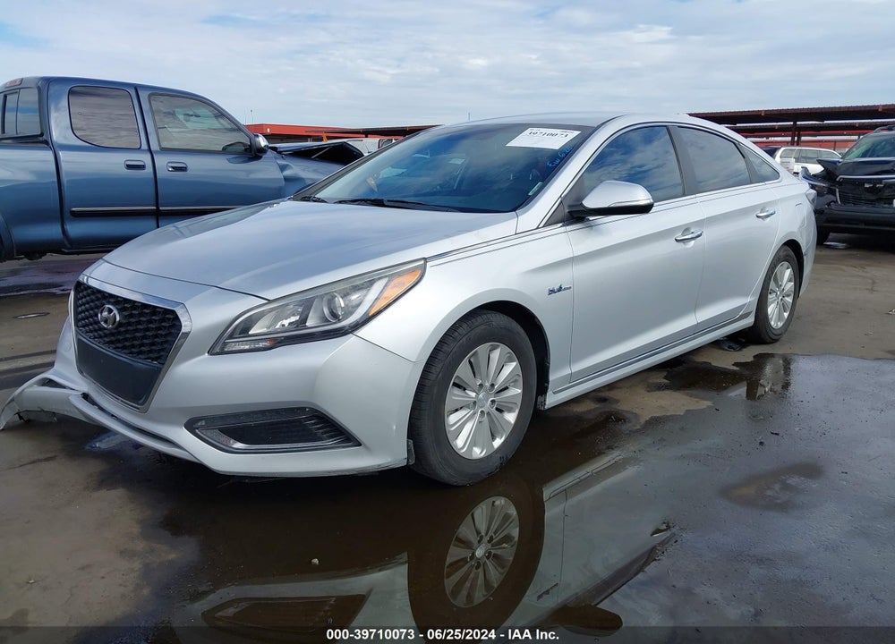 2016 HYUNDAI SONATA HYBRID SE VIN: KMHE24L16GA014478