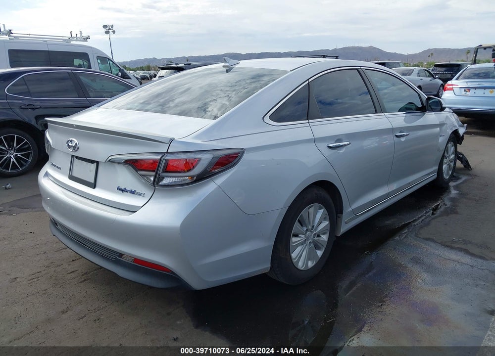 2016 HYUNDAI SONATA HYBRID SE VIN: KMHE24L16GA014478