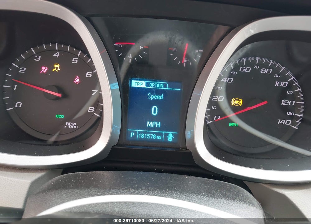 2013 CHEVROLET EQUINOX 1LT VIN: 1GNALDEK2DZ119772