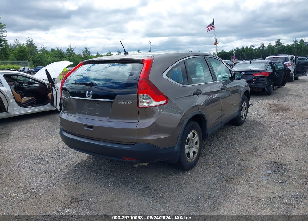 2012 HONDA CR-V LX VIN: 5J6RM4H32CL067228