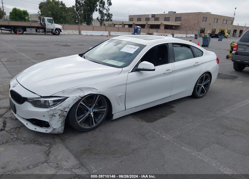 2018 BMW 430I GRAN COUPE VIN: WBA4J1C55JBG80494
