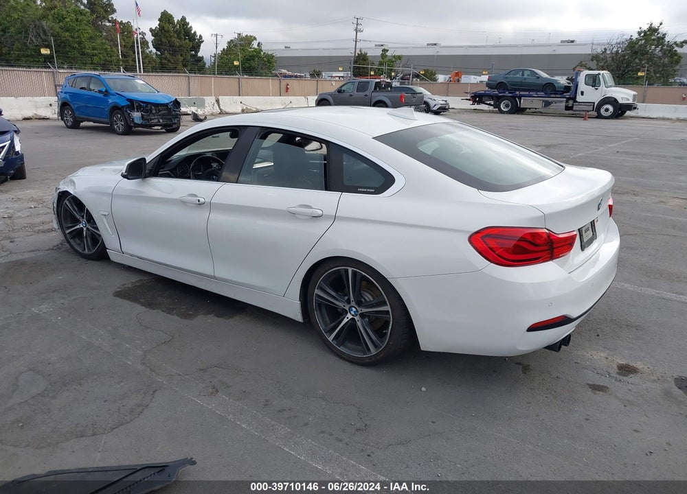 2018 BMW 430I GRAN COUPE VIN: WBA4J1C55JBG80494