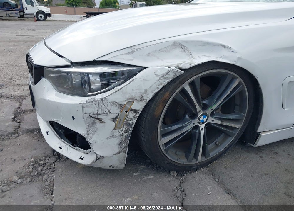2018 BMW 430I GRAN COUPE VIN: WBA4J1C55JBG80494