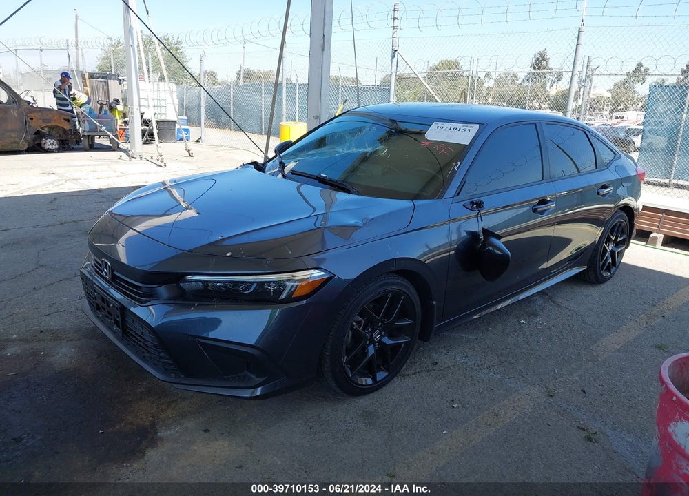 2022 HONDA CIVIC SPORT VIN: 2HGFE2F52NH570872