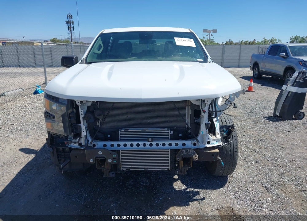 2022 CHEVROLET SILVERADO 1500 2WD SHORT BED WT VIN: 1GCPAAEK9NZ615841