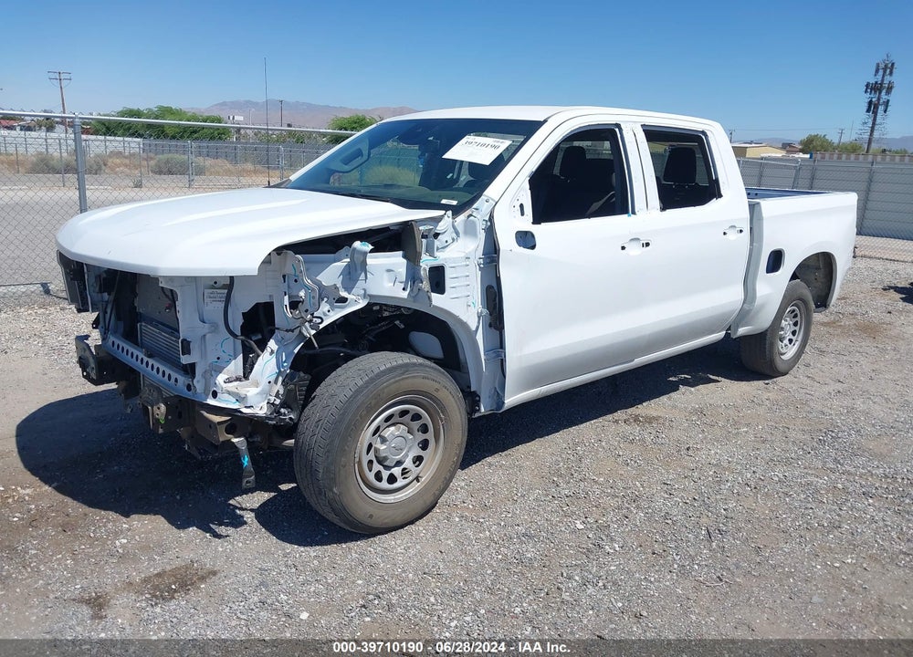 2022 CHEVROLET SILVERADO 1500 2WD SHORT BED WT VIN: 1GCPAAEK9NZ615841