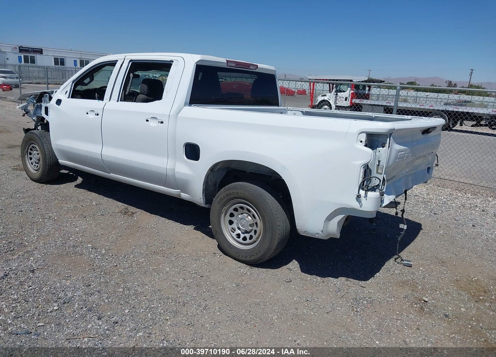 2022 CHEVROLET SILVERADO 1500 2WD SHORT BED WT VIN: 1GCPAAEK9NZ615841