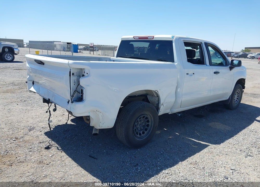 2022 CHEVROLET SILVERADO 1500 2WD SHORT BED WT VIN: 1GCPAAEK9NZ615841