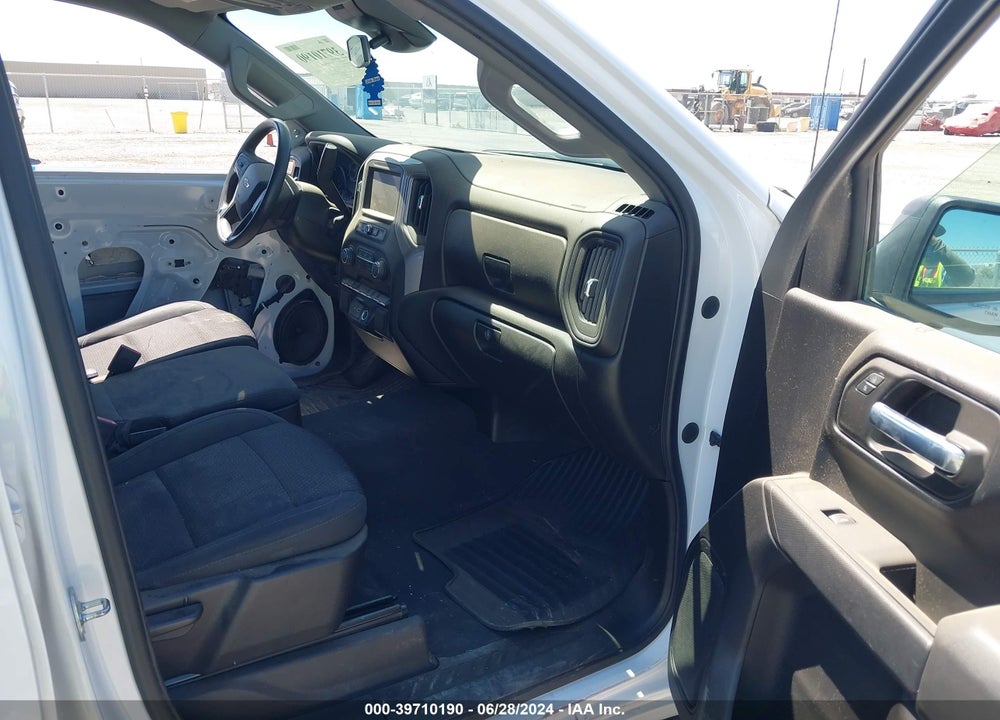 2022 CHEVROLET SILVERADO 1500 2WD SHORT BED WT VIN: 1GCPAAEK9NZ615841